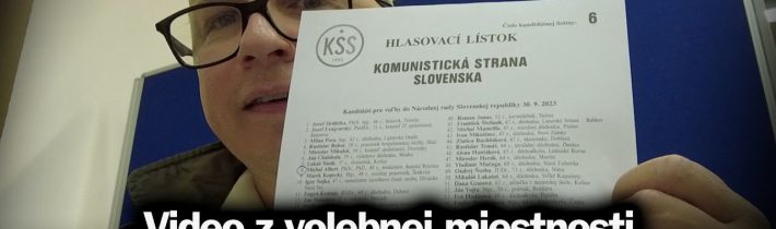 Voľby 2023: Novinár Martin Daňo volil takto! Video z volebnej miestnosti. #md15x119