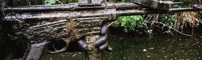 Hledači pokladů nalezli (nejen) zachovalou německou druhoválečnou pušku StG 44