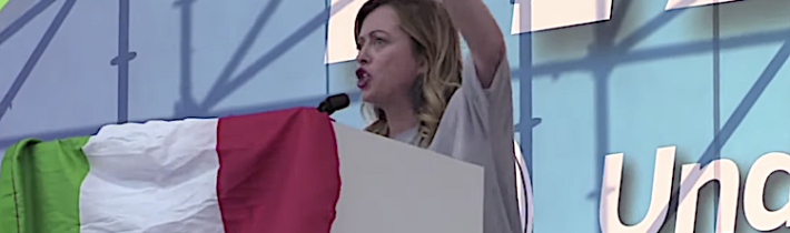 Italská premiérka Meloniová stále více připomíná Zelenského. VIDEO