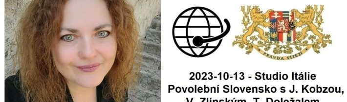 2023-10-13 – Studio Itálie – Povolební Slovensko