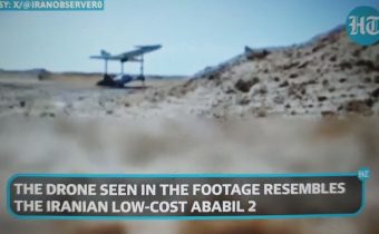 Na kameře: Íránem podporované milice útočí drony na vojenské základny USA v Iráku uprostřed války…