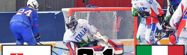 SLOVENSKO VS TALIANSKO U17 MAJSTROVSTVÁ EURÓPY 2023 V INLINE HOKEJI
