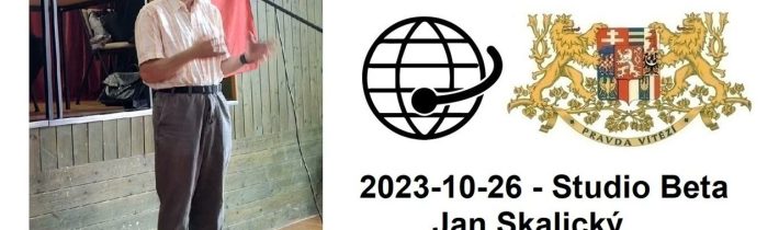 2023-10-26 – Studio Beta –  Jan Skalický. Jsou větším nebezpečím muslimové nebo Ukrajinci?