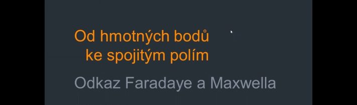 Jiří Podolský – Od hmotných bodů ke spojitým polím (MFF-FJDP 1.4.2021)