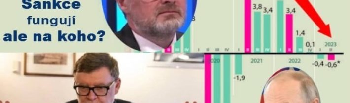 Máme skvělou vládu: drtivými sankcemi zničila Rusko a Putina, Jourová jásá, jak sankce fungují