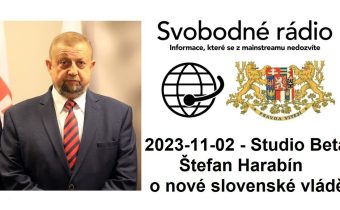 2023-11-02 – Studio Beta –  Štefan Harabín o nové slovenské vládě.