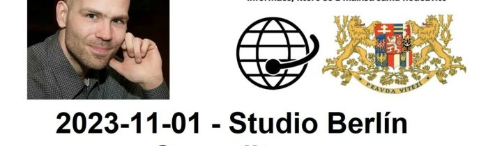 2023-11-01 – Studio Berlín –  Geopolitan – Zpravodajství nejen z Německa