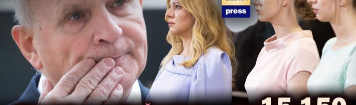 Live: Martin Daňo už zbiera podpisy na Prezidenta. Pobožná Matka Čaputová a bitka sudcov #md15x149
