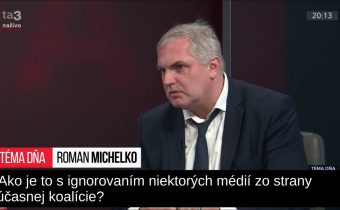 Roman Michelko hosťom v relácií Téma dňa na TA3. (14/11/2023)