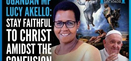 Ugandská poslankyňa Lucy Akello odsudzuje zameranie synody na LGBT a vyzýva veriacich, aby zostali blízko Krista