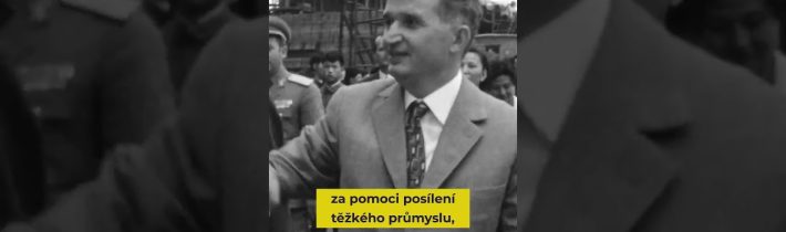 Ceaușescu se inspiruje Severní Koreou