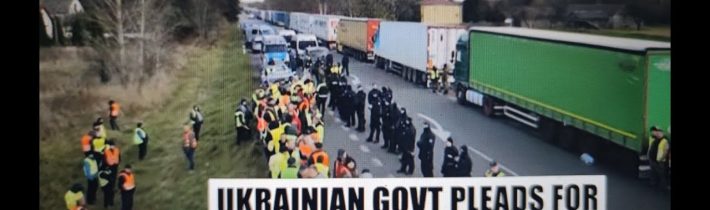 Členská země aliance NATO Polsko blokuje ukrajinský vojenský náklad uprostřed ruského bombardování..