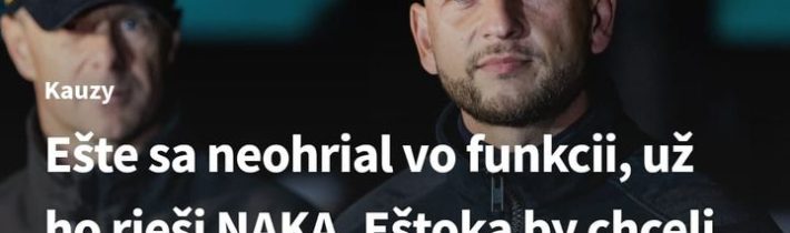 Prosím vás, ani mi nechoďte s tým, že možné trestné stíhanie nového ministra vnú…