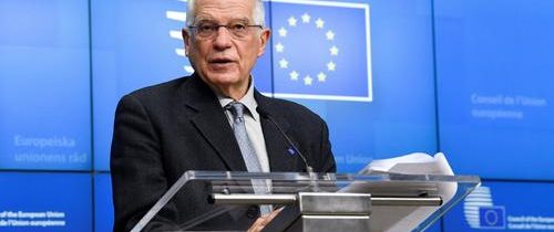 Šéf diplomacie EÚ Borrell považuje vznik palestínskeho štátu za záruku bezpečnosti Izraela