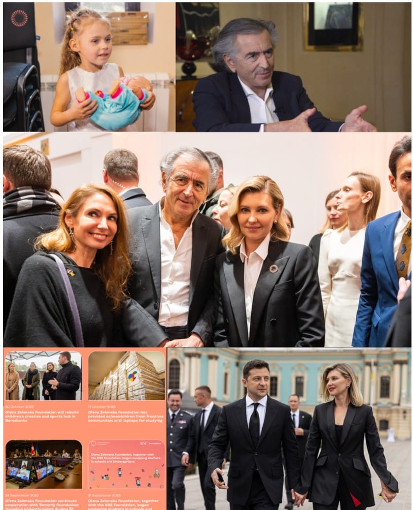 A collage of people and a group of people

Description automatically generated