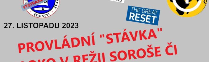 Tohle nebyla stávka! Divadlo pro nespokojené občany v režii Aspenu i Soroše