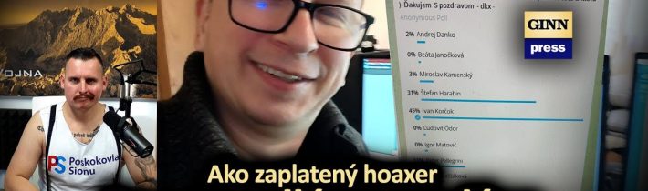 Ako zaplatený hoaxer Danny Kollár z Londýna cenzuruje neželané výsledky pre voľby (upútavka) #md16x5