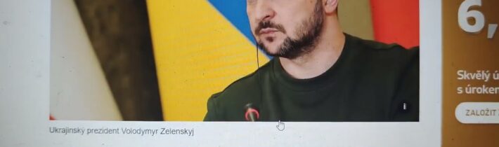 Ukrajinský prezident a jeho rodina jsou na tom zle, neměli by naši občané pro ně uspořádat sbírku?