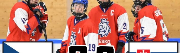 ČESKO VS SLOVENSKO OLYMPIJSKÉ HRY MLÁDEŽE 2024 SESTŘIH