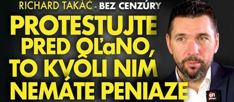 Richard Takáč: Farmári, choďte štrajkovať pred OĽaNO, to kvôli Matovičovi nedostane dorovnanie z EÚ!