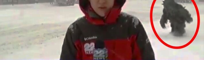 TOP 10 – Záhadných Stvoření Zachycených během Živého Vysílání!