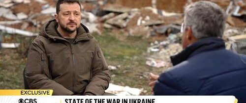 VIDEO: Zelenskyj vůbec poprvé připustil porážku Ukrajiny ve válce. Ukrajinský prezident v rozhovoru pro CBS vedl “divné řeči” o tom, že lidé jsou důležitější než navrácení ztracených území. Navíc se vyhnul odpovědi na př