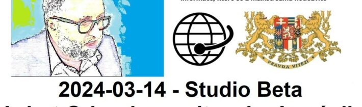 2024-03-14 – Studio Beta –  Ashot Grigorian o situaci v Arménii, ale i ve světě.