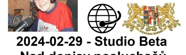 2024-02-29 – Studio Beta –  Nad dopisy posluchačů s interakcí