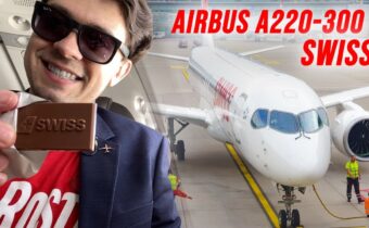 Co vás čeká na palubě Airbusu A220-300 SWISS? Let Praha – Zurich – Geneva kolem švýcarských Alp