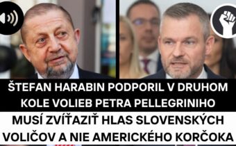 Štefan Harabin zvoláva slovákov aby VOLILI Pellegriniho: Vyjadrujem mu PODPORU!