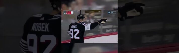 TOMÁŠ NOSEK 2. GÓL V NHL SEZÓNA 2023/2024 #shorts #nhl #nosek  #hokej #česko
