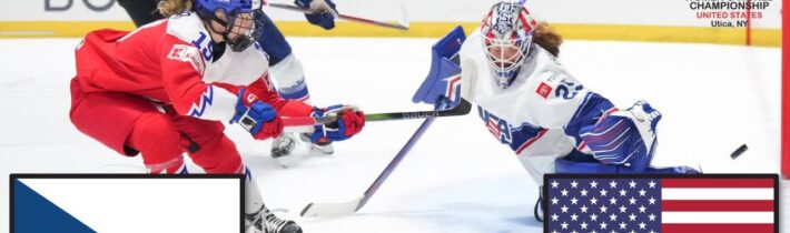 ČESKO VS USA MISTROVSTVÍ SVĚTA ŽEN 2024