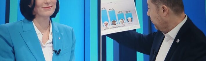 A humorné představení pro lepší náladu u sobotniho oběda – Okamura versus Pekarová-Adamová…