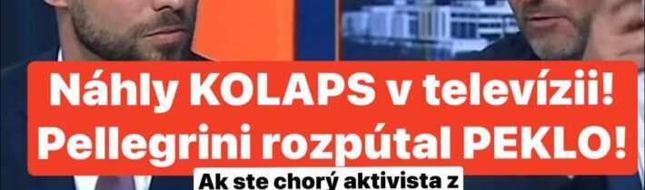 Skončil ako vypráskaný pes! Takto Pellegrini zvalcoval Šimečka! Zahanbil ho pred celým Slovenskom