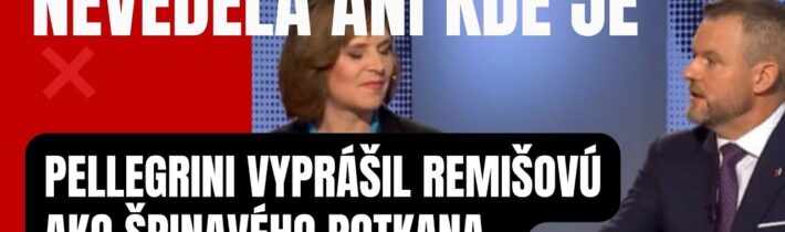 Takto kvitne hlúposť! Pellegrini vysmial Remišovú pred celým Slovenskom…