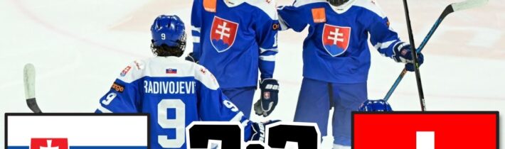 SLOVENSKO VS ŠVAJČIARSKO PRÍPRAVNÝ ZÁPAS NA MAJSTROVSTVÁ SVETA V HOKEJI U18 2024
