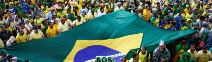 Obrovské masové protivládní protesty V Brazílii proti tyranii, drakonické cenzuře a pronásledování názorových oponentů (video)