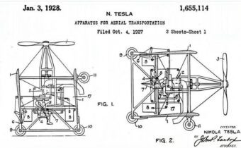 Teslův vrtulník (1928) – Kabinet Kuriozit