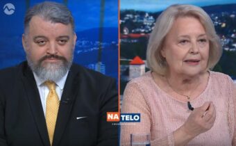 VIDEO: Chmelár vs. Vášaryová v ostrej debate o Ficovej vláde, trestajúcej politike EÚ, spolupráci v rámci V4 aj o konflikte na Ukrajine