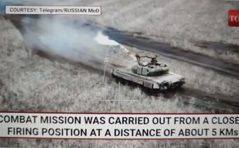 Putinovy síly ničí ukrajinské pozice; zbraně NATO dostaly přímý zásah od tanku skupiny  „Západ“…