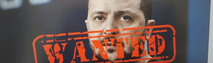 Rusko označuje Zelenského za „hledaného zločince“; Kyjev zuří a připomíná soudní příkaz na Putina…