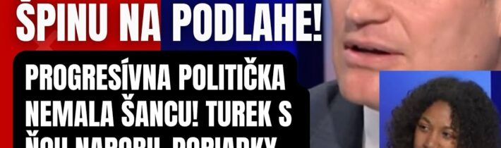 Po smiechu prišiel plač! Filip Turek narobil poriadky s progresívnou političkou