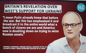 „Zelenskyj nás podvedl“: bývalý poradce britského předsedy vlády napadá Západ; říká, že „Putin…