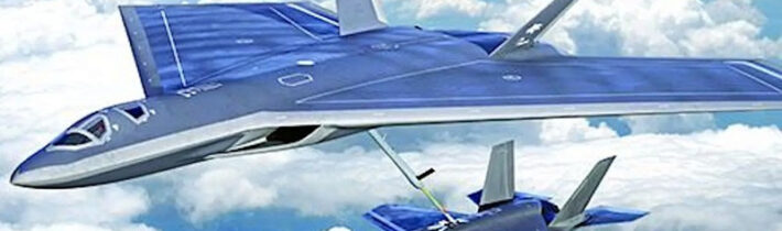 Koncept nového amerického tankeru od Skunk Works