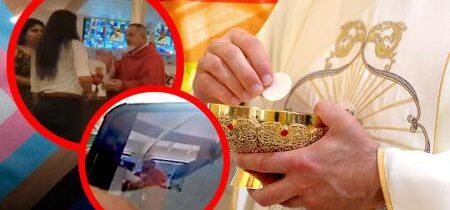 Floridský kňaz bránil eucharistiu pred svätokrádežou tým, že uhryzol nahnevanú lesbičku, ktorá rozdrvila posvätné hostie