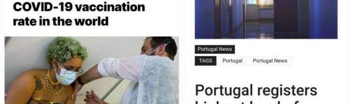 Kdysi bylo chváleno za nejvyšší míru proočkovanosti, dnes má Portugalsko nejvyšší míru nadměrných úmrtí