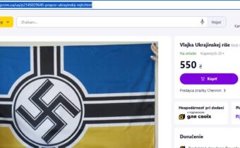 Ukrajinský eShop – napr. Vlajka Tretej ríše