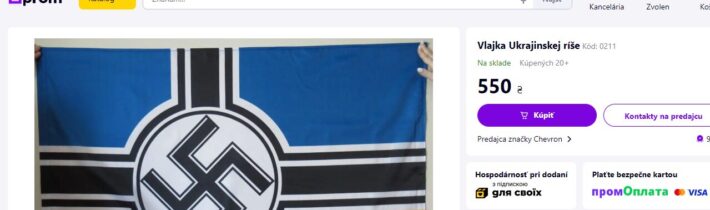 Ukrajinský eShop – napr. Vlajka Tretej ríše