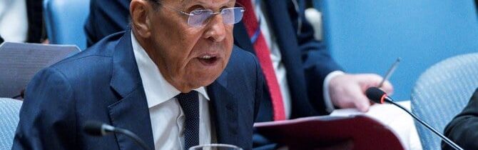 Sergej Lavrov v OSN obvinil USA a Západ z bránění mezinárodní spolupráci a úsilí o budování „spravedlivějšího světa“