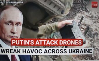 Putinovy drony způsobují spoušť v Kyjevě, Žitomiru a Černigově; zasaženo ruské vojenské letiště…